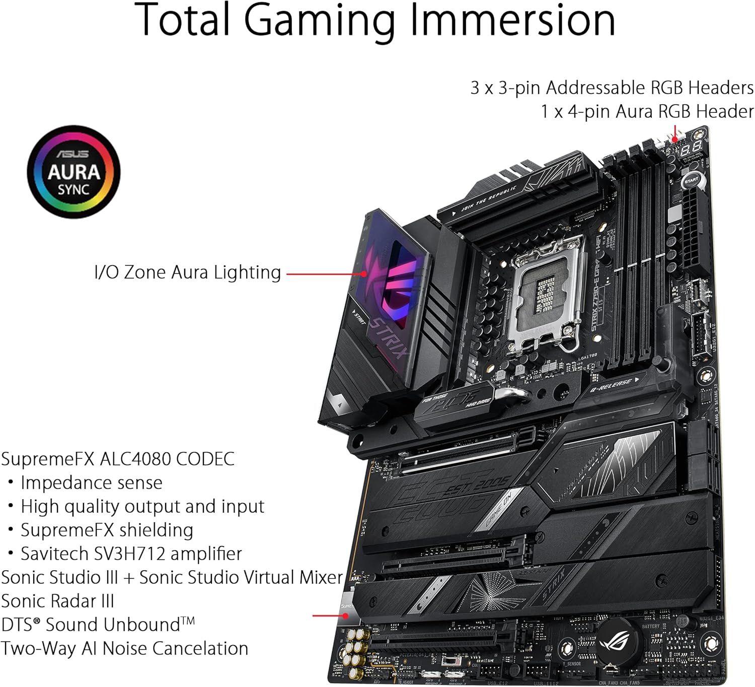 Placa base ASUS ROG STRIX Z790 - X870E Atx Motherboard reseña y precio